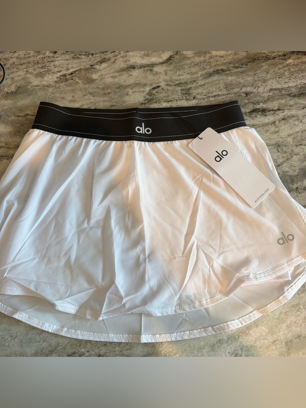 White alo skirt